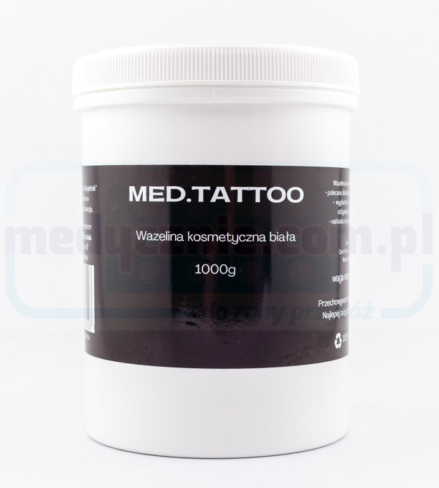 MED.TATTOO ПІД ЧАС ТАТУВАННЯ - Вазелін білий 1000г